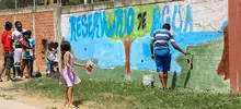 Encuentro de diálogo social entre la Alcaldía de Cali y la comunidad, para identificar problemas en la Comuna 21
