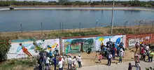 Encuentro de diálogo social entre la Alcaldía de Cali y la comunidad, para identificar problemas en la Comuna 21