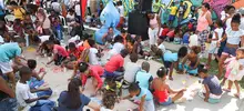 Encuentro de diálogo social entre la Alcaldía de Cali y la comunidad, para identificar problemas en la Comuna 21