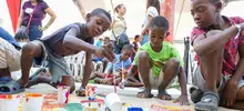 Encuentro de diálogo social entre la Alcaldía de Cali y la comunidad, para identificar problemas en la Comuna 21