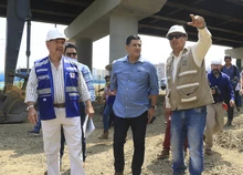 En la obra a desnivel de la autopista Simón Bolívar con carrera 100 se deben hacer adecuaciones previendo el Tren de Cercanías