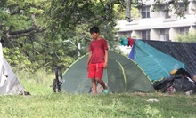 Para brindar soluciones humanitarias, Gobierno Ospina hizo jornada de sensibilización en asentamiento de migrantes venezolanos
