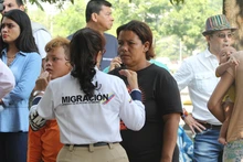 Para brindar soluciones humanitarias, Gobierno Ospina hizo jornada de sensibilización en asentamiento de migrantes venezolanos