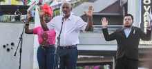 Emotivo homenaje de los artistas caleños en rechazo a la violencia