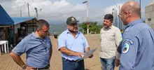 Director del Dagma, Carlos Calderón, recorre zona rural de Cali junto a funcionarios de Parques Nacionales