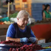 Argemiro Cortés, secretario de Desarrollo Económico, recorre galerías de la ciudad 