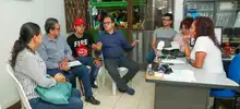 Argemiro Cortés, secretario de Desarrollo Económico, recorre galerías de la ciudad 