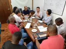 Secretaría de Participación Ciudadana trabaja en primeros encuentros con líderes comunitarios de Llano verde