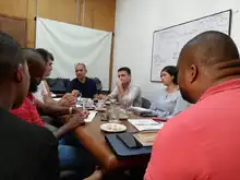Secretaría de Participación Ciudadana trabaja en primeros encuentros con líderes comunitarios de Llano verde