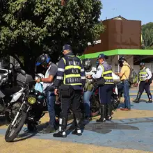 Controles de tránsito pensando en la seguridad de los motociclistas