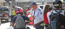 Controles de tránsito pensando en la seguridad de los motociclistas