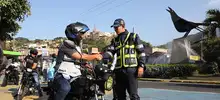 Controles de tránsito pensando en la seguridad de los motociclistas