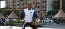 Valeria, la campeona de atletismo en 400 metros vallas, le puso cabeza a las becas Oster