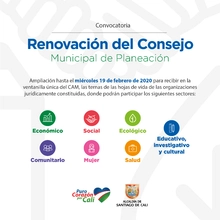 Extienden plazo para participar en la convocatoria del Consejo de Planeación Municipal