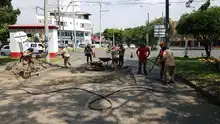 Jornada de bacheo se realizó en la comuna 17