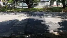 Jornada de bacheo se realizó en la comuna 17