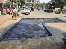 La comuna 19, en mantenimiento vial