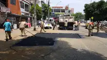 La comuna 19, en mantenimiento vial