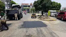 La comuna 19, en mantenimiento vial