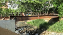 Nuevo puente sobre el río Cali, al servicio de todos desde el sábado