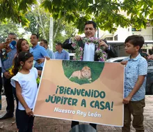 Así transcurrió la jornada de regreso a casa de “Júpiter”