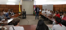 Lista mesa de trabajo con agrupaciones de danza folclórica de Cali