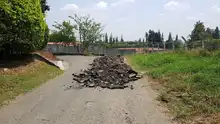 Grupo operativo de mantenimiento vial intervino zona rural y urbana
