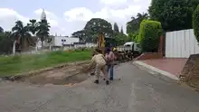 Grupo operativo de mantenimiento vial intervino zona rural y urbana