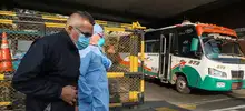 Pasajeros de buses intermunicipales se “vacunaron” contra el Coronavirus en la Terminal de Transportes de Cali 