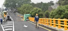 Ultiman detalles para inauguración del puente de la carrera 100 con calle 25 