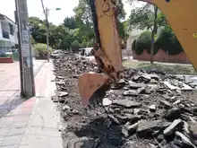 Embellecen zonas aledañas al estadio para la Copa América