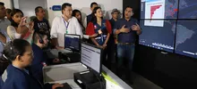 Desde la línea 486 55 55, opción 7, Ospina puso en servicio el PMU contra el Coronavirus