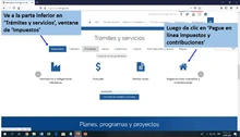 Póngase al día con el impuesto predial a través del pago electrónico