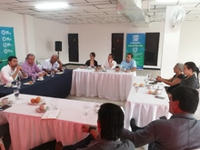 Secretario de Infraestructura asistió a conversatorio con el grupo Multisectorial