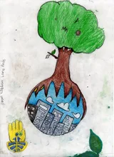 Niños de la Cruz Roja hacen un llamado a la prevención de riesgos en la naturaleza