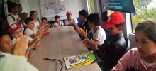 Niños de la Cruz Roja hacen un llamado a la prevención de riesgos en la naturaleza