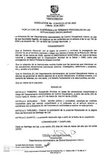 Se suspenden términos en todas las actuaciones disciplinarias