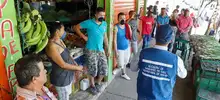 En Cali se evita acaparamiento de víveres y fortalece cordón sanitario