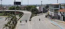 Así se vive el primer día del toque de queda en el centro de Cali