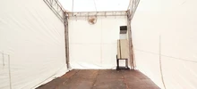 Clínica de Occidente acondiciona carpas para detección temprana de COVID -19