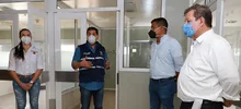 Secretaria de Salud hace anuncios de promoción de la salud por Coronavirus