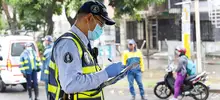 Controles viales en Mojica para el cumplimiento del Decreto de emergencia sanitaria