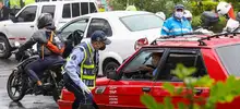 Controles viales en Mojica para el cumplimiento del Decreto de emergencia sanitaria