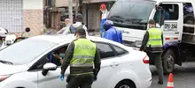 Controles viales en Mojica para el cumplimiento del Decreto de emergencia sanitaria