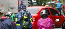 Controles viales en Mojica para el cumplimiento del Decreto de emergencia sanitaria