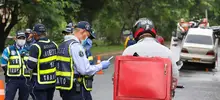 Controles viales en Mojica para el cumplimiento del Decreto de emergencia sanitaria