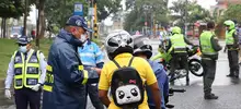 Controles en movilidad y seguridad contra los infractores del aislamiento preventivo en Cali