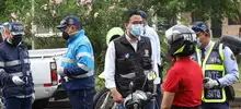 Controles en movilidad y seguridad contra los infractores del aislamiento preventivo en Cali