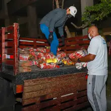 Mercados puerta a puerta llegan a población más vulnerables de Cali 