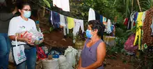 Mercados puerta a puerta llegan a población más vulnerables de Cali 